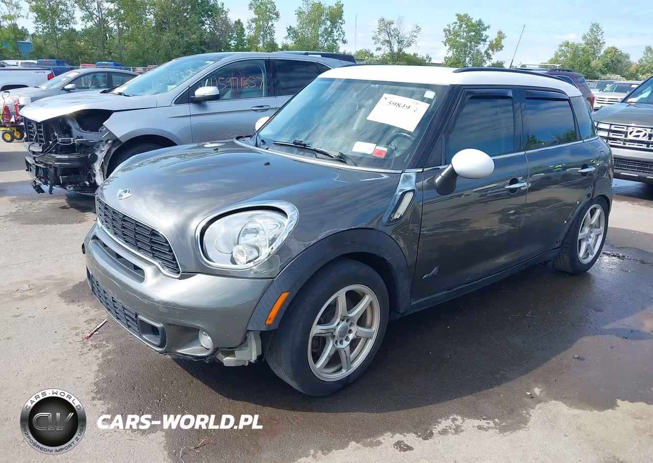 2012 Mini Cooper S Countryman VIN:WMWZC5C53CWL62986 - 2