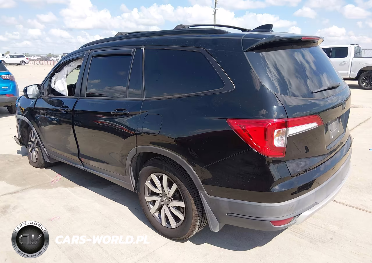 2020 Honda Pilot 2Wd Ex-L VIN:5FNYF5H52LB021887 - 3