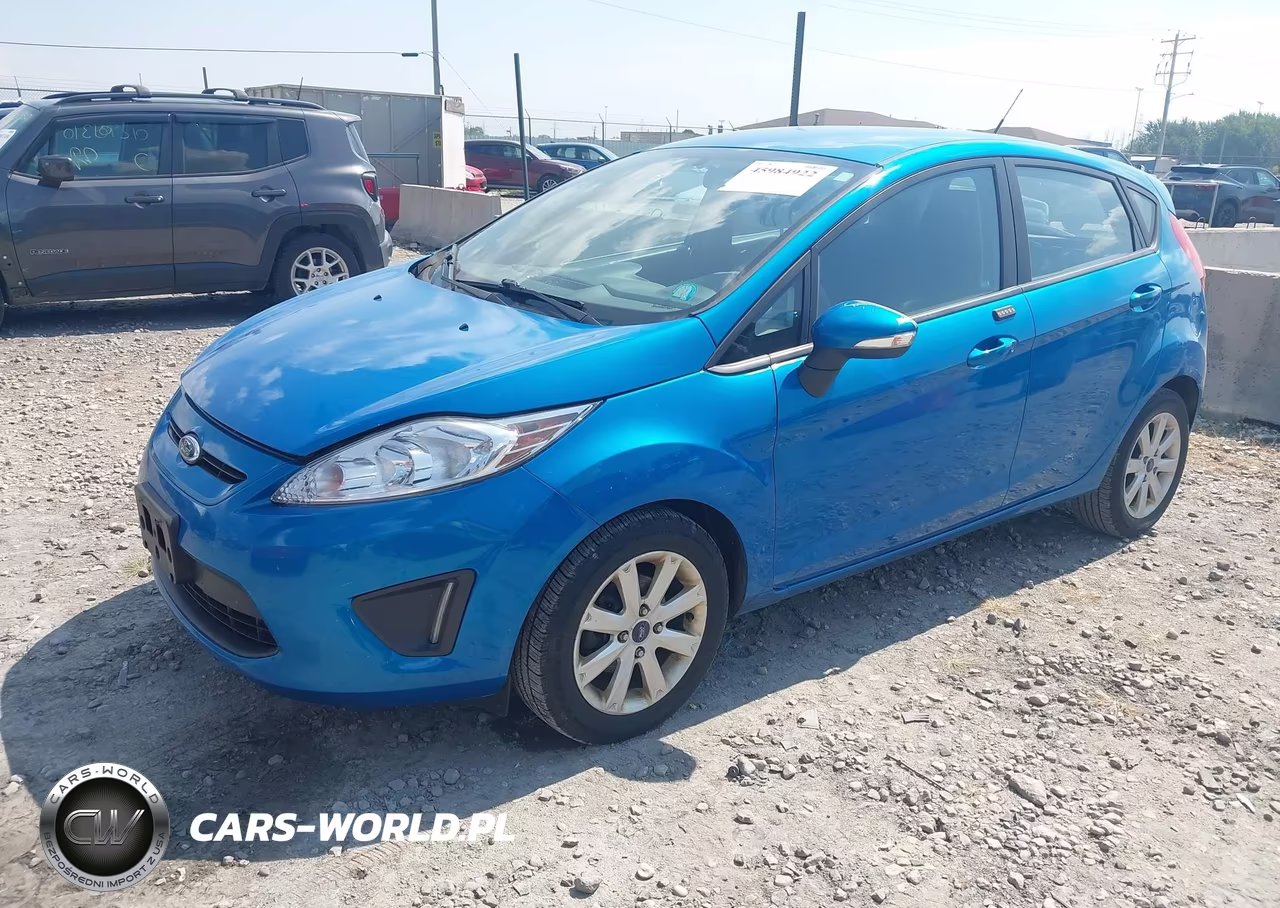 2013 Ford Fiesta Se VIN:3FADP4EJ3DM184297 - 2