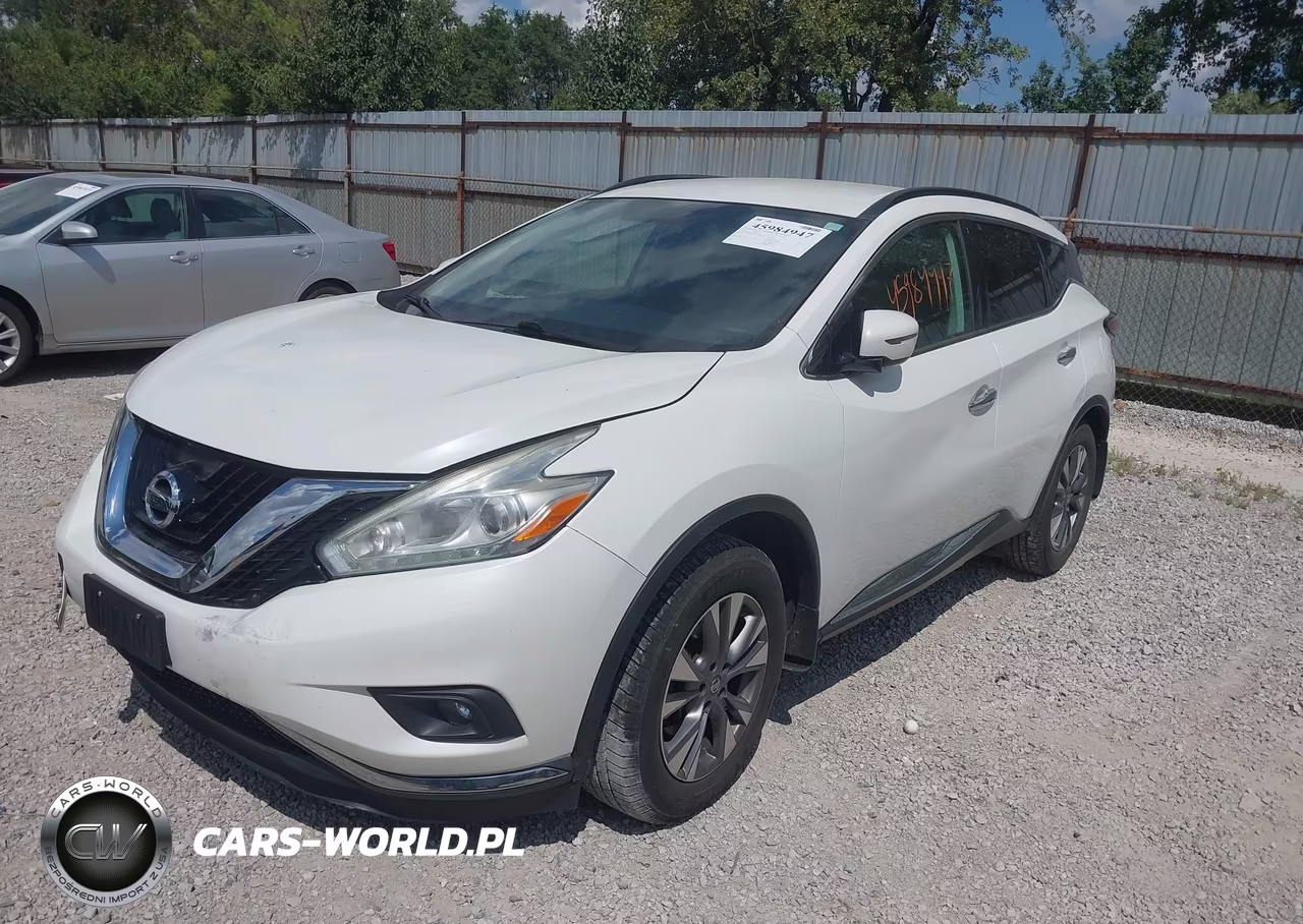 2017 Nissan Murano Sv VIN:5N1AZ2MH0HN124382 - 2