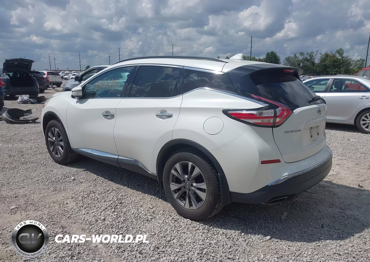 2017 Nissan Murano Sv VIN:5N1AZ2MH0HN124382 - 3