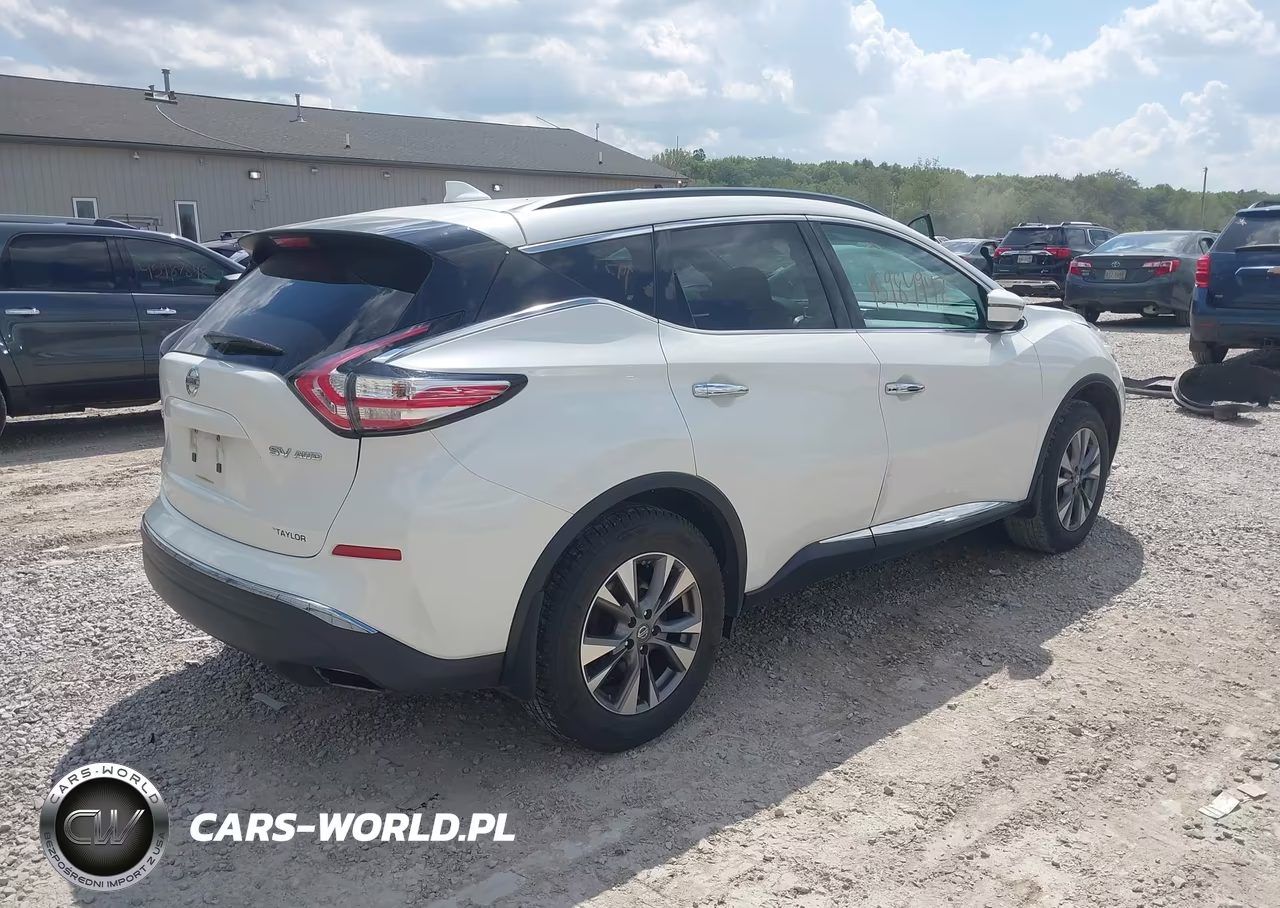 2017 Nissan Murano Sv VIN:5N1AZ2MH0HN124382 - 4