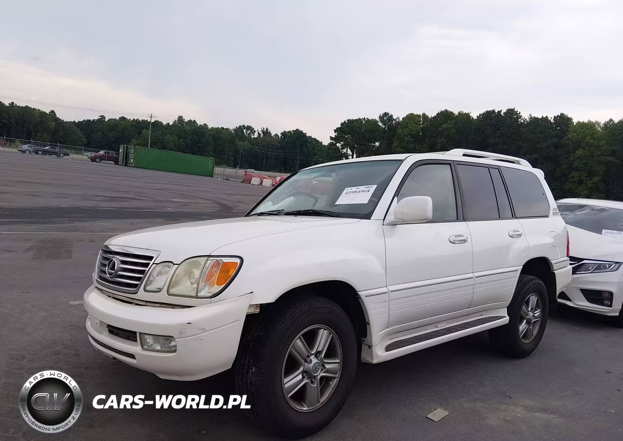2007 Lexus Lx 470 VIN:JTJHT00W774026383 - 2
