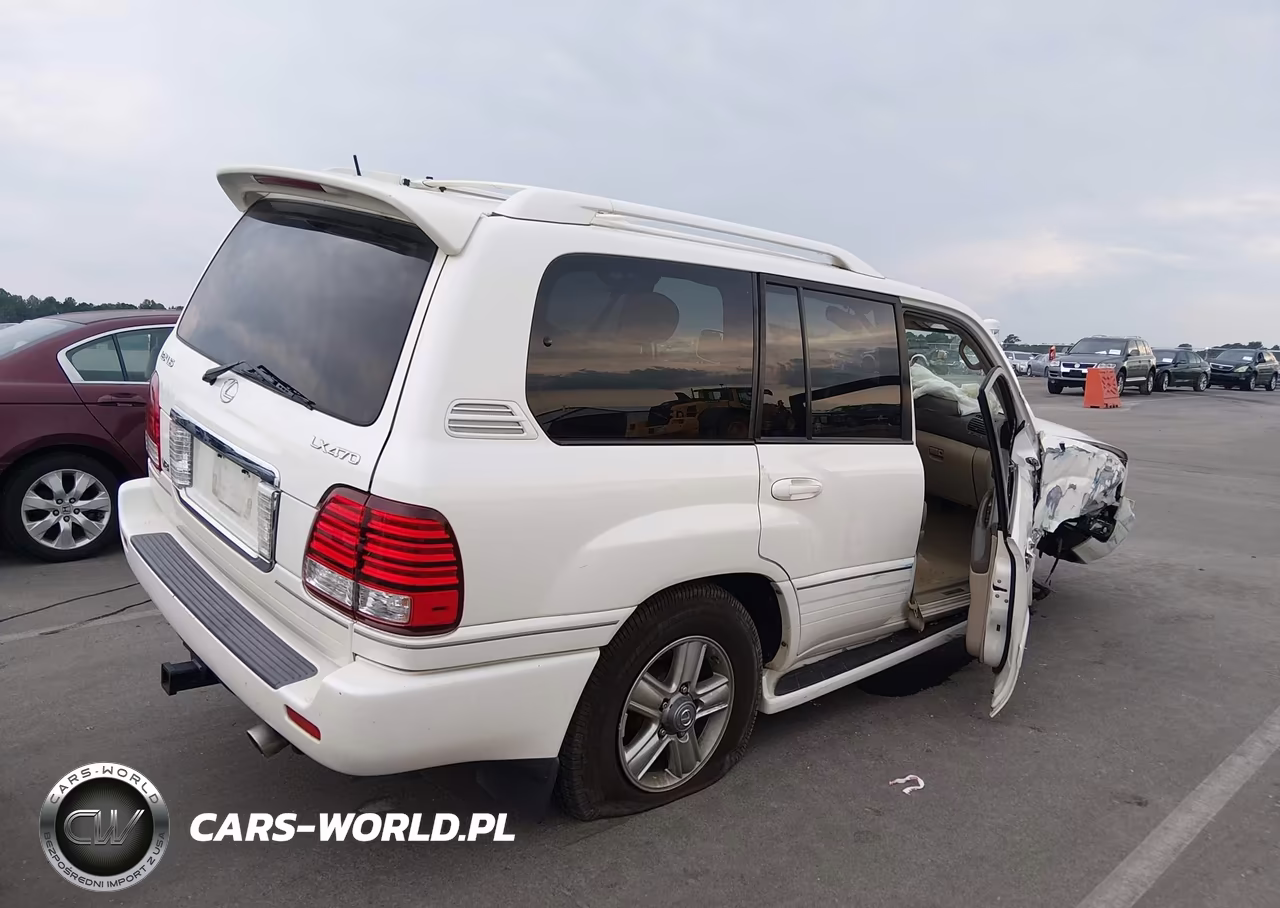 2007 Lexus Lx 470 VIN:JTJHT00W774026383 - 4