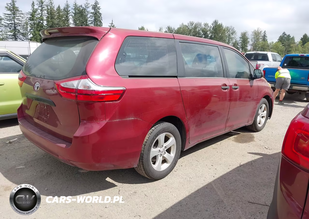 2016 Toyota Sienna L 7 Passenger VIN:5TDZK3DCXGS749290 - 4