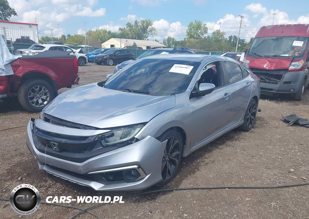 2019 Honda Civic Sport VIN:2HGFC2F81KH531749 - 2