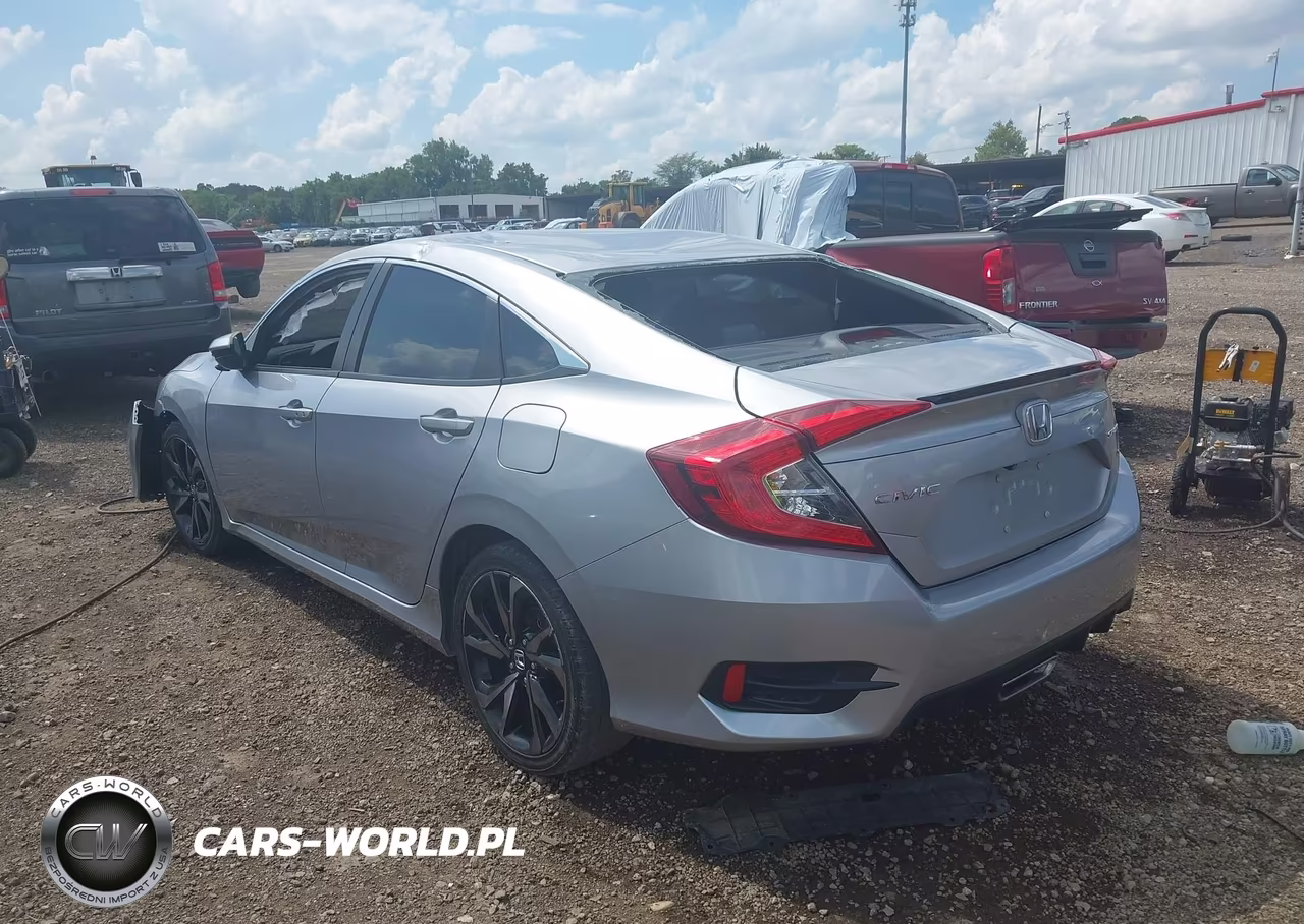 2019 Honda Civic Sport VIN:2HGFC2F81KH531749 - 3