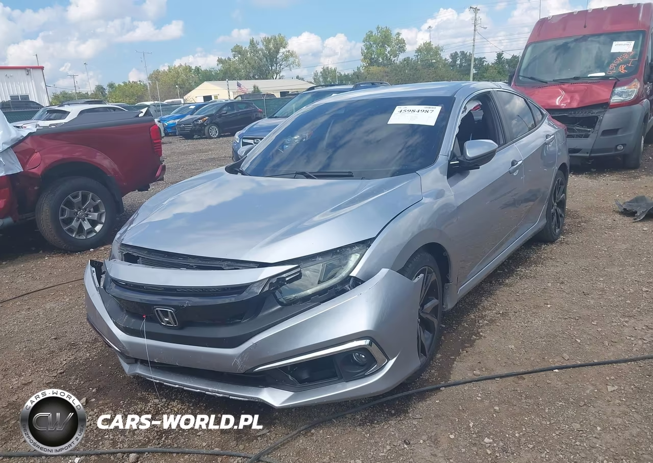 2019 Honda Civic Sport VIN:2HGFC2F81KH531749 - 6