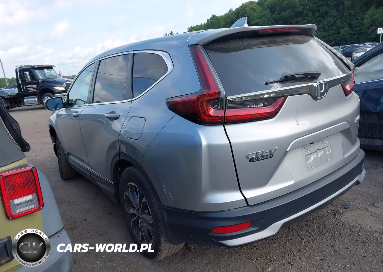 2022 Honda Cr-V Awd Ex VIN:2HKRW2H50NH656727 - 3