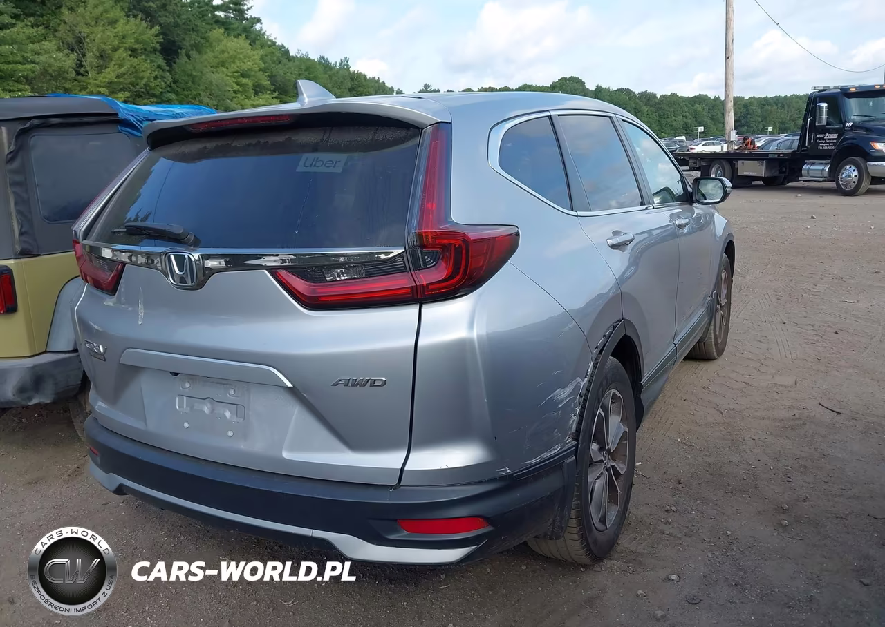 2022 Honda Cr-V Awd Ex VIN:2HKRW2H50NH656727 - 4