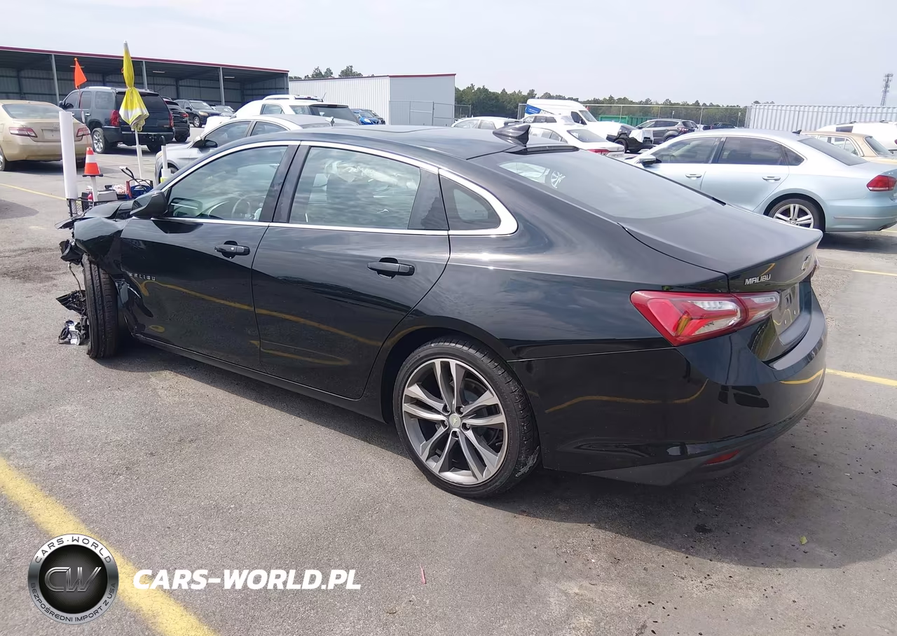 2021 Chevrolet Malibu Fwd Lt VIN:1G1ZD5ST3MF004989 - 3