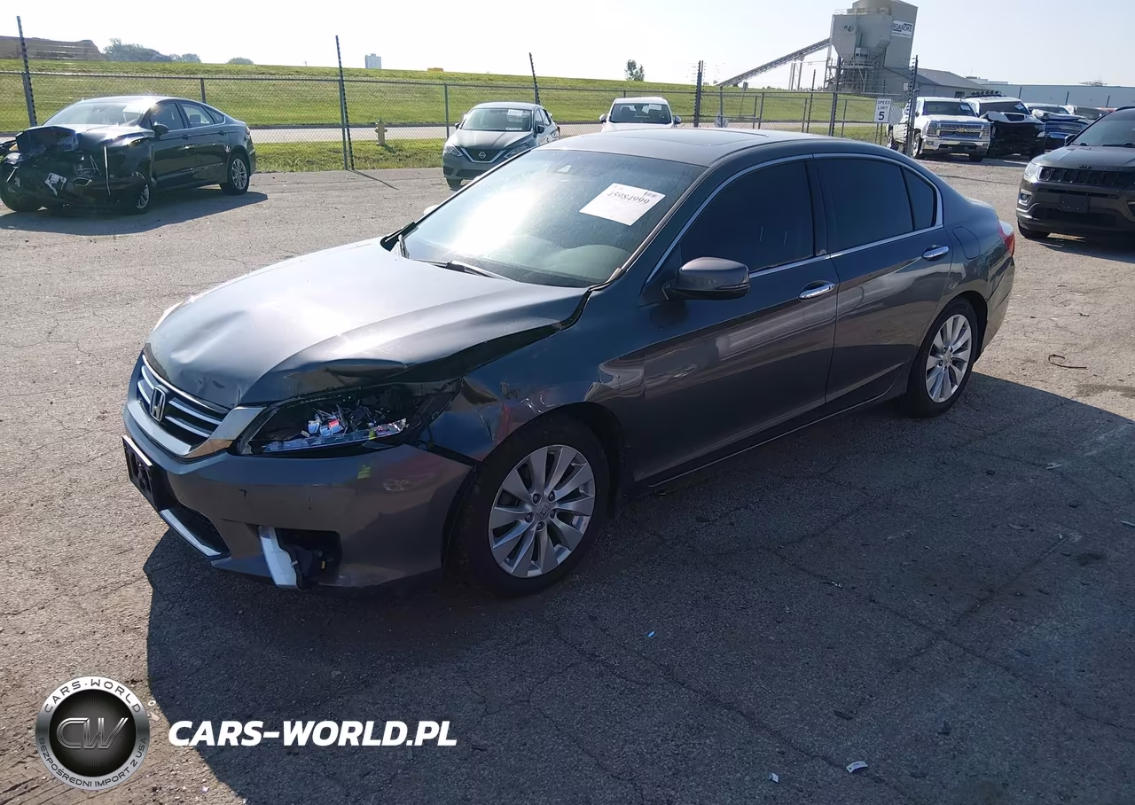 2013 Honda Accord Ex-L V-6 VIN:1HGCR3F8XDA005550 - 2