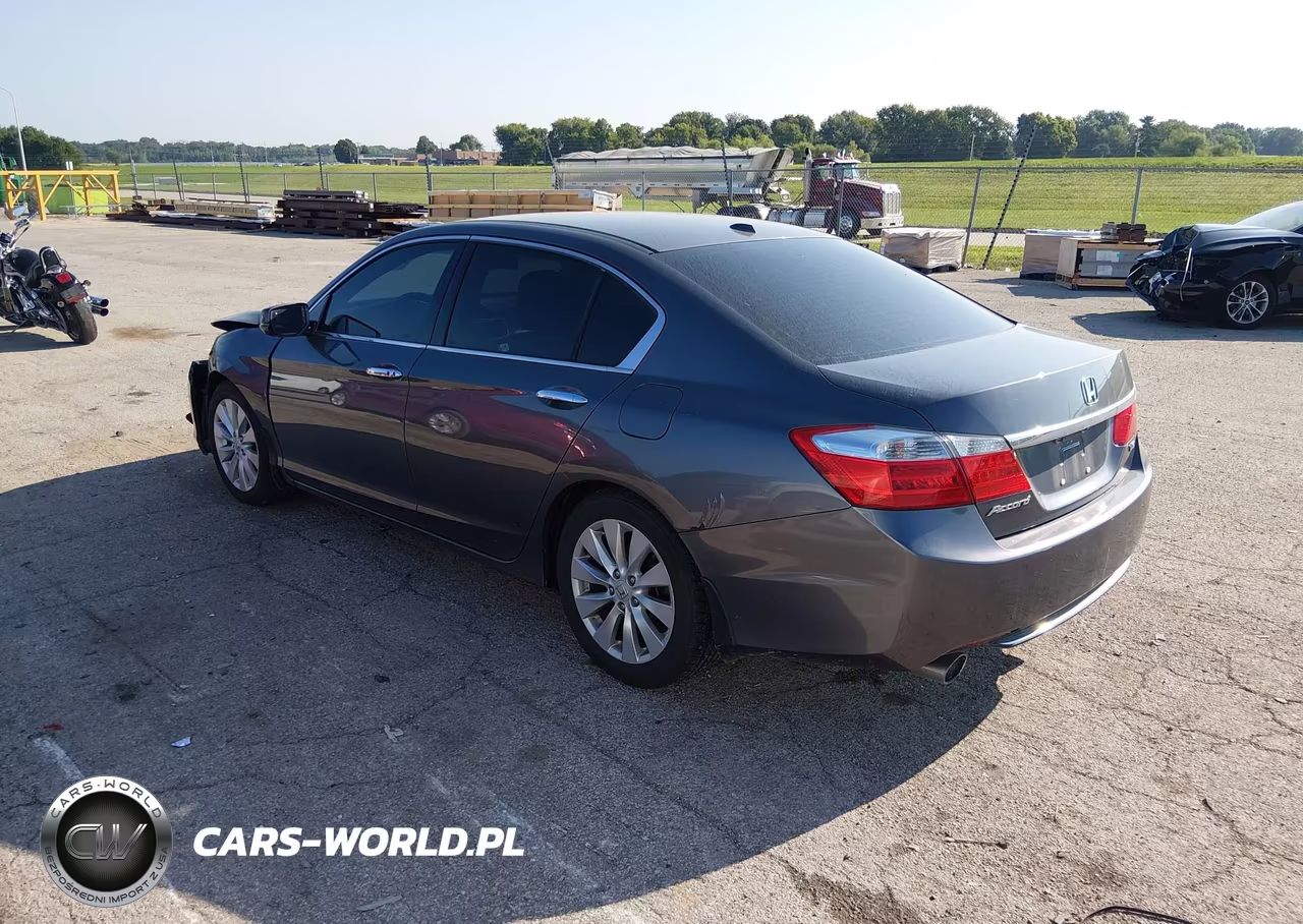 2013 Honda Accord Ex-L V-6 VIN:1HGCR3F8XDA005550 - 3