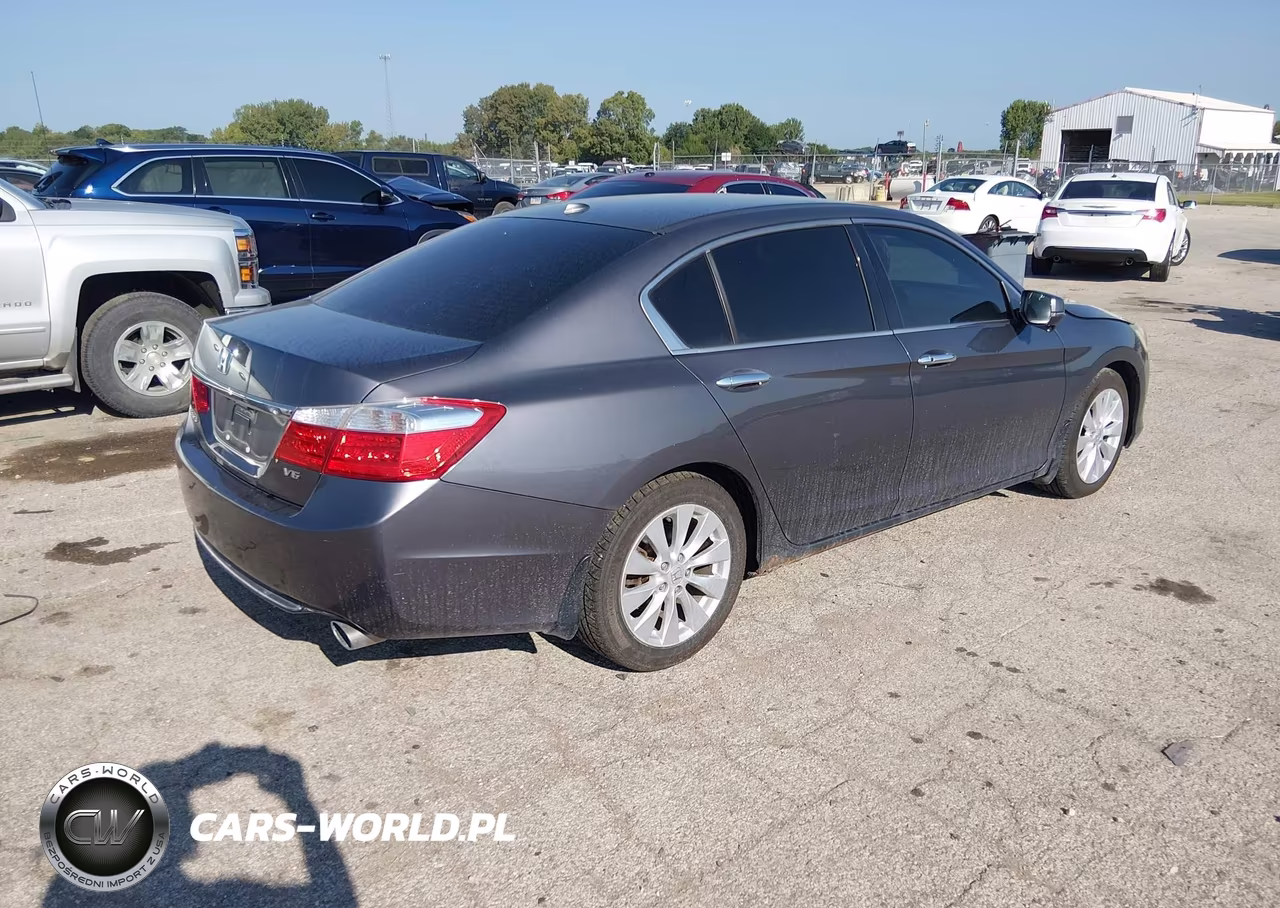 2013 Honda Accord Ex-L V-6 VIN:1HGCR3F8XDA005550 - 4