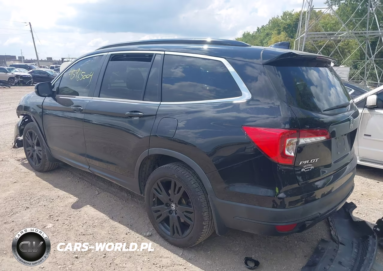 2021 Honda Pilot Awd Special Edition VIN:5FNYF6H29MB079315 - 3