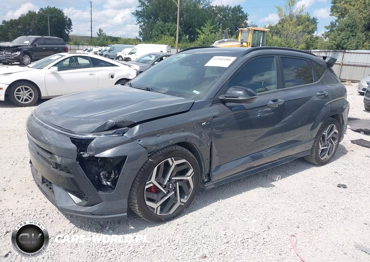 2024 Hyundai Kona N Line VIN:KM8HA3A35RU034608 - 2