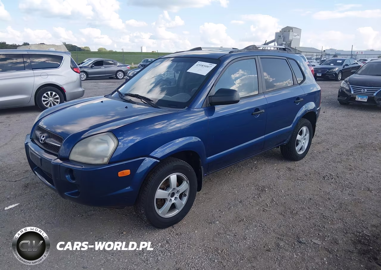 2008 Hyundai Tucson Gls VIN:KM8JM12B88U855817 - 2