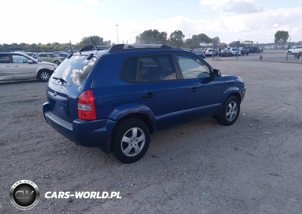 2008 Hyundai Tucson Gls VIN:KM8JM12B88U855817 - 4