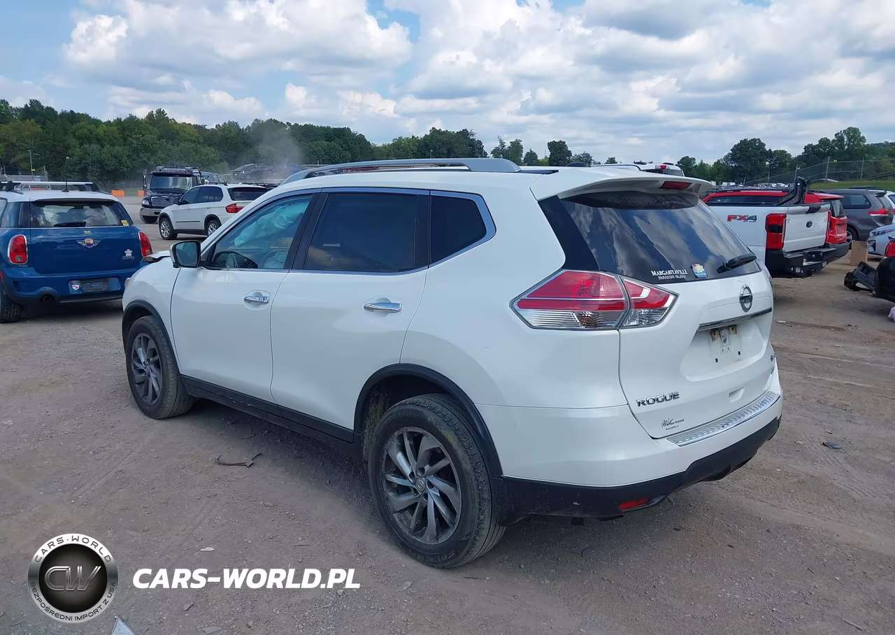 2014 Nissan Rogue Sl VIN:5N1AT2MVXEC789899 - 3