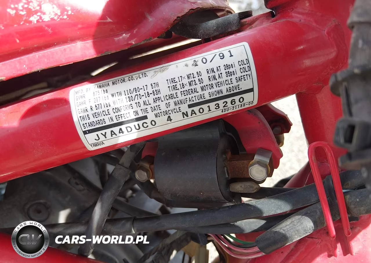 1992 Yamaha Xj600 S VIN:JYA4DUC04NA013260 - 10