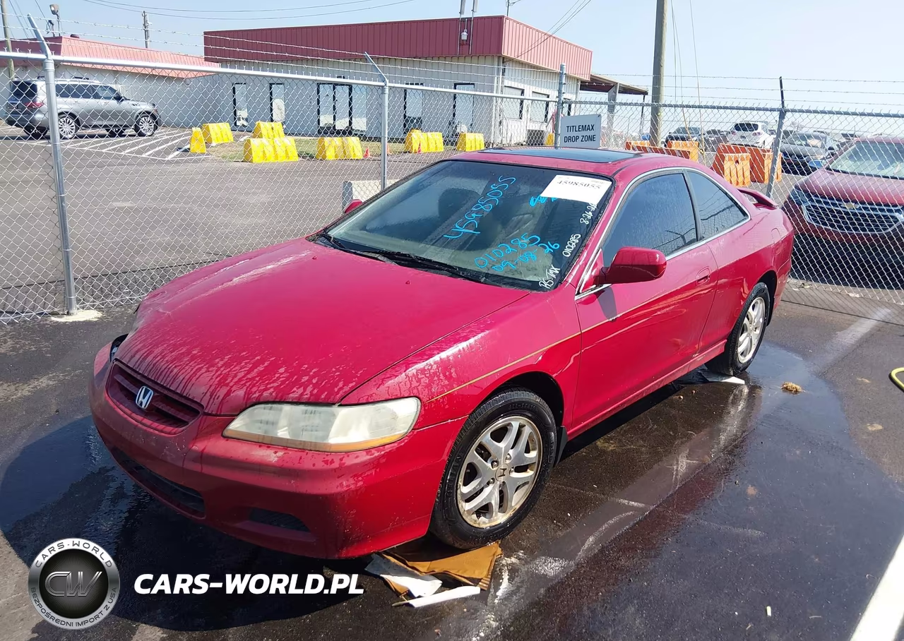 2001 Honda Accord 3.0 Ex VIN:1HGCG225X1A010285 - 2