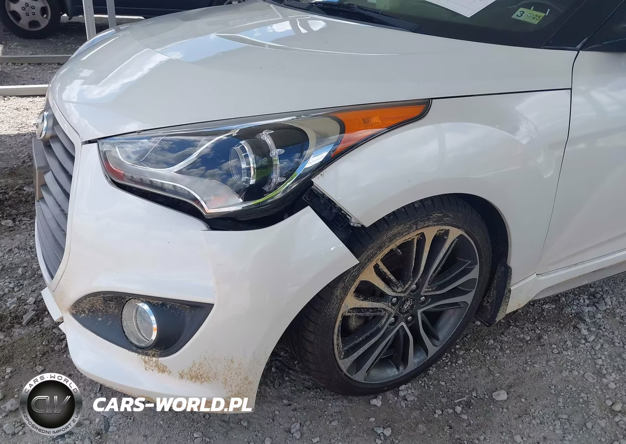 2016 Hyundai Veloster Turbo VIN:KMHTC6AE1GU268281 - 6