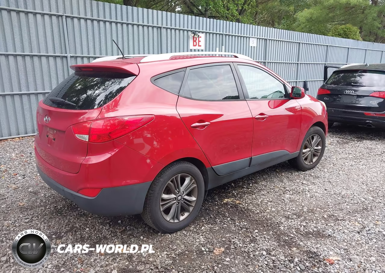 2014 Hyundai Tucson Se VIN:KM8JU3AG5EU898841 - 4