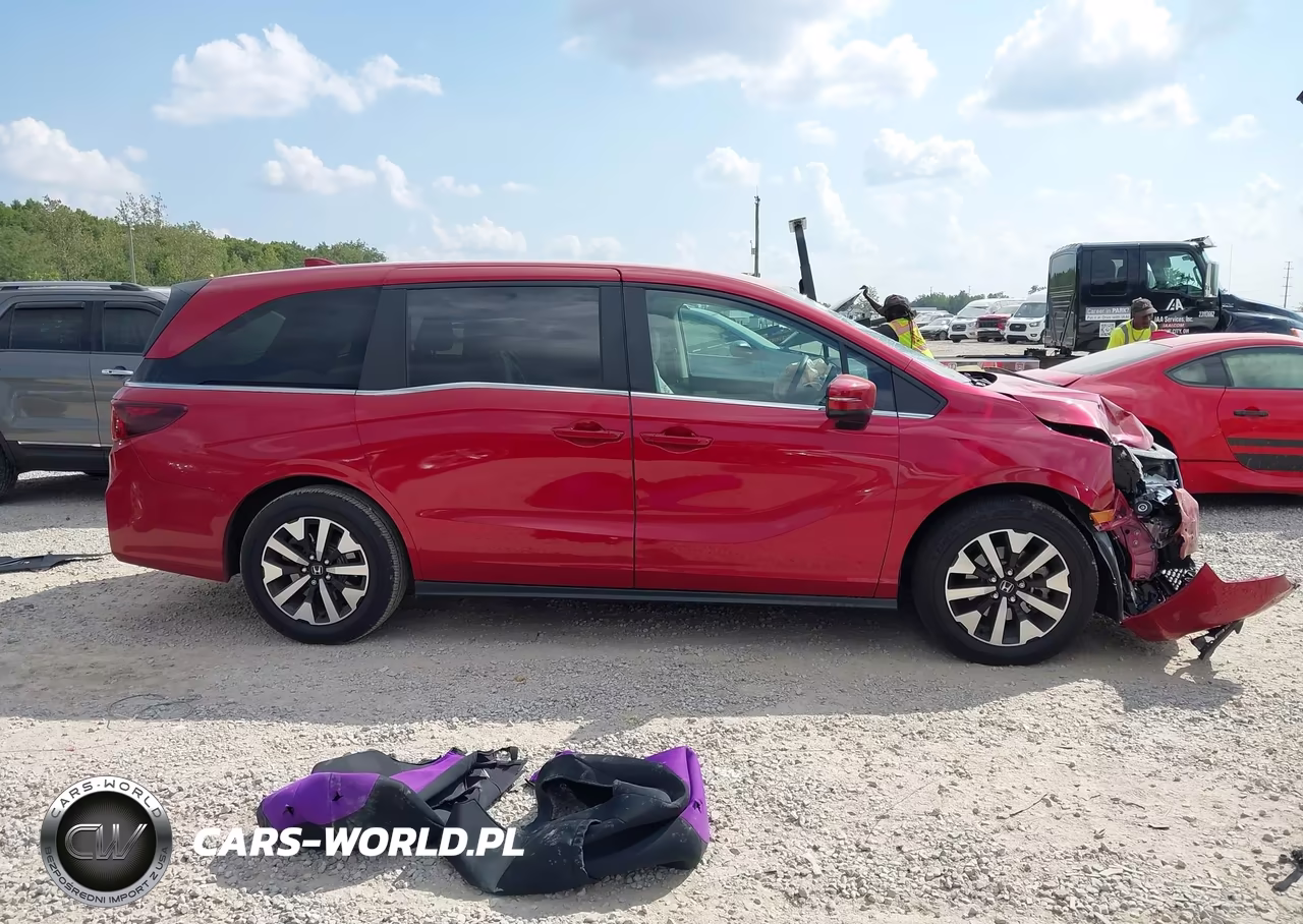 2026 Honda Odyssey Ex-L VIN:5FNRL6H69TB007576 - 14