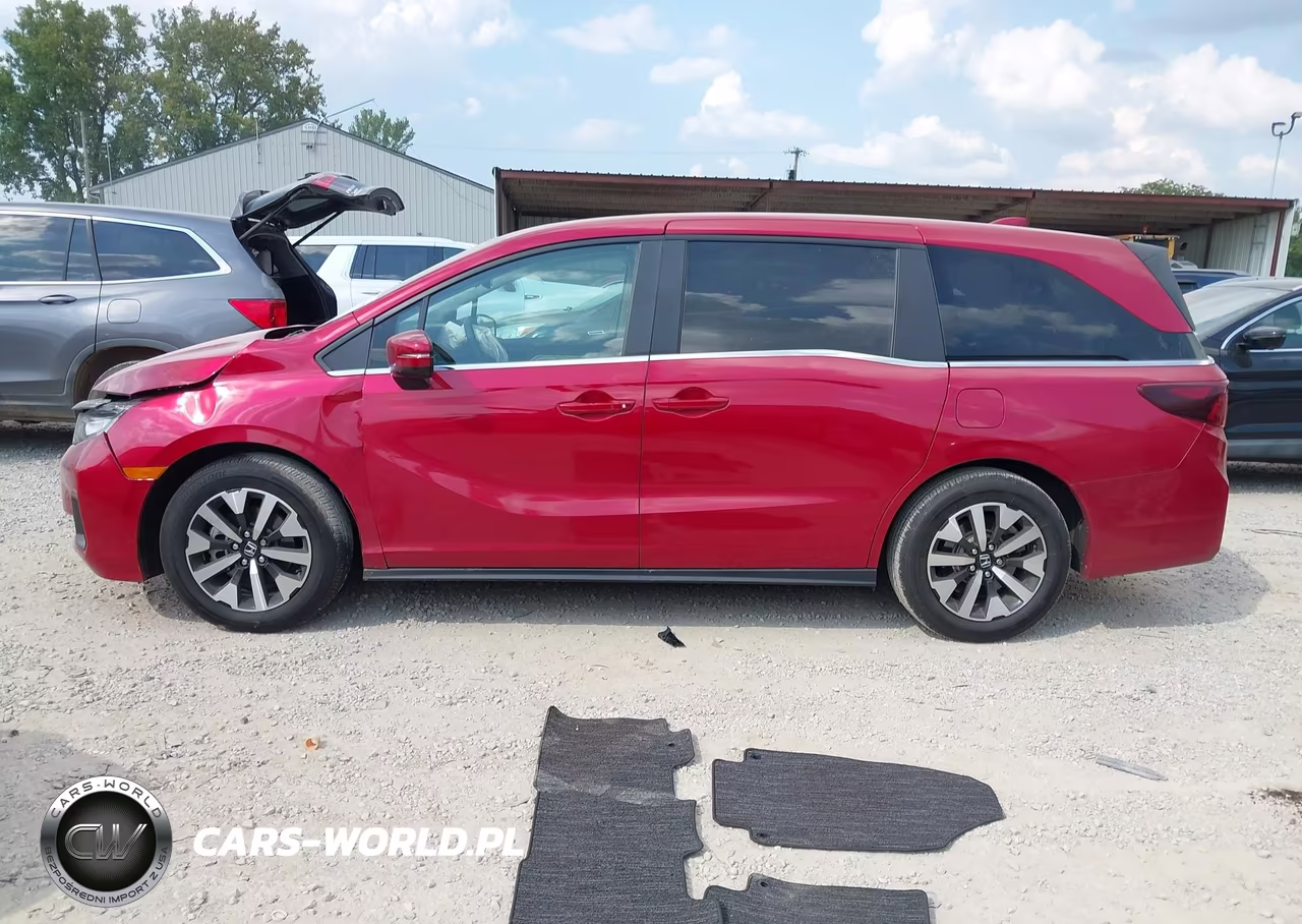 2026 Honda Odyssey Ex-L VIN:5FNRL6H69TB007576 - 15