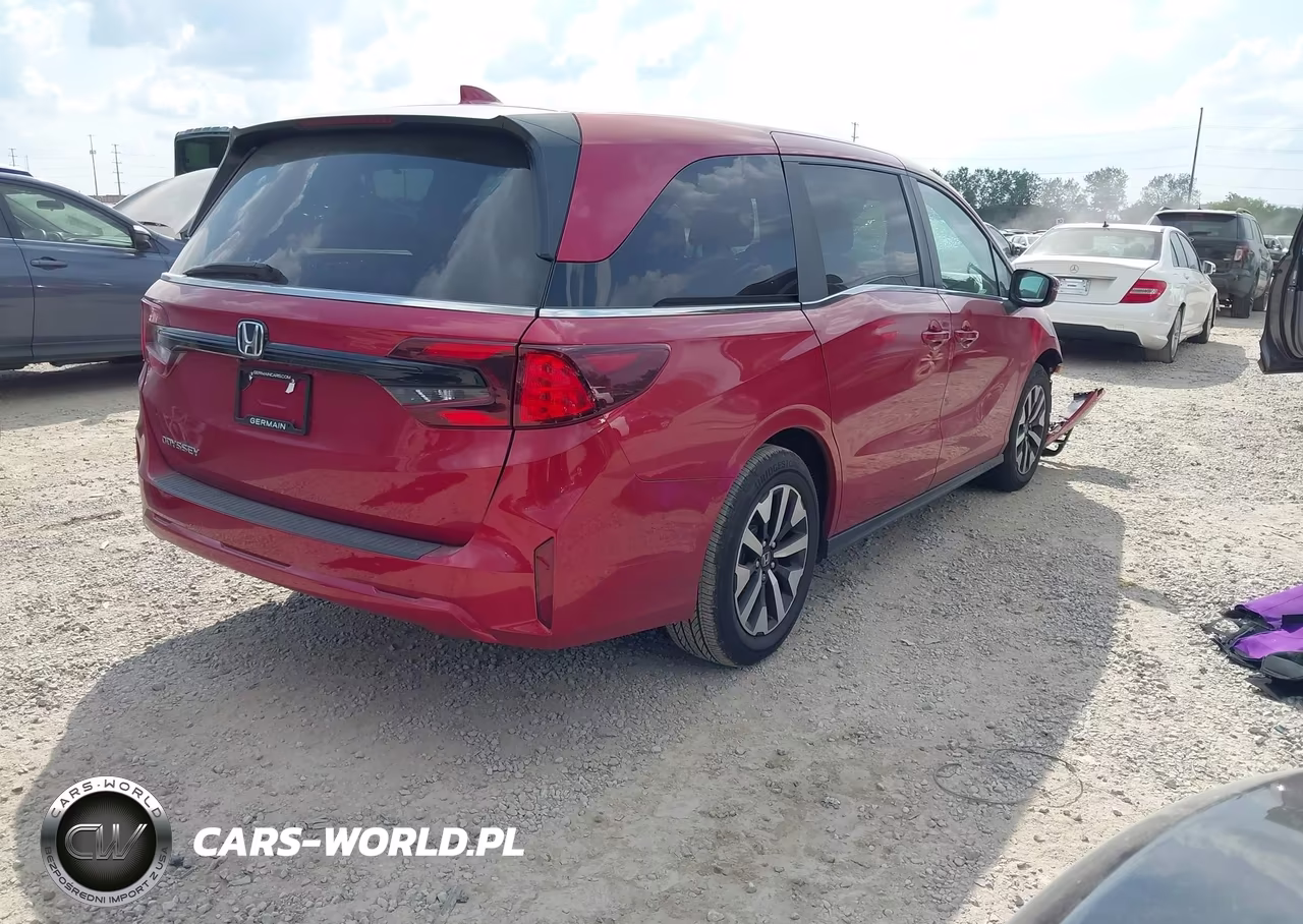 2026 Honda Odyssey Ex-L VIN:5FNRL6H69TB007576 - 4