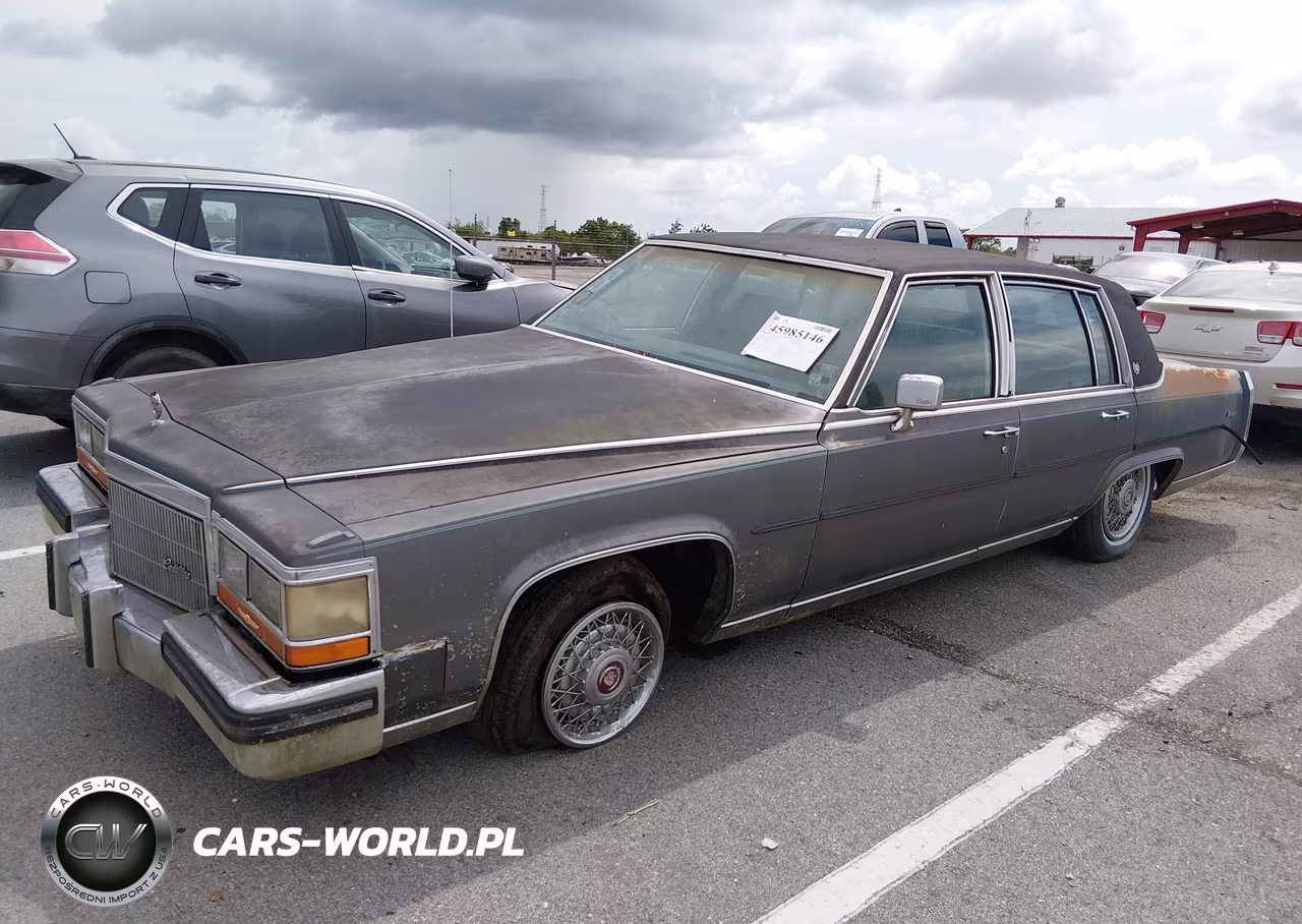1986 Cadillac Fleetwood Brougham VIN:1G6DW69Y4G9703959 - 2