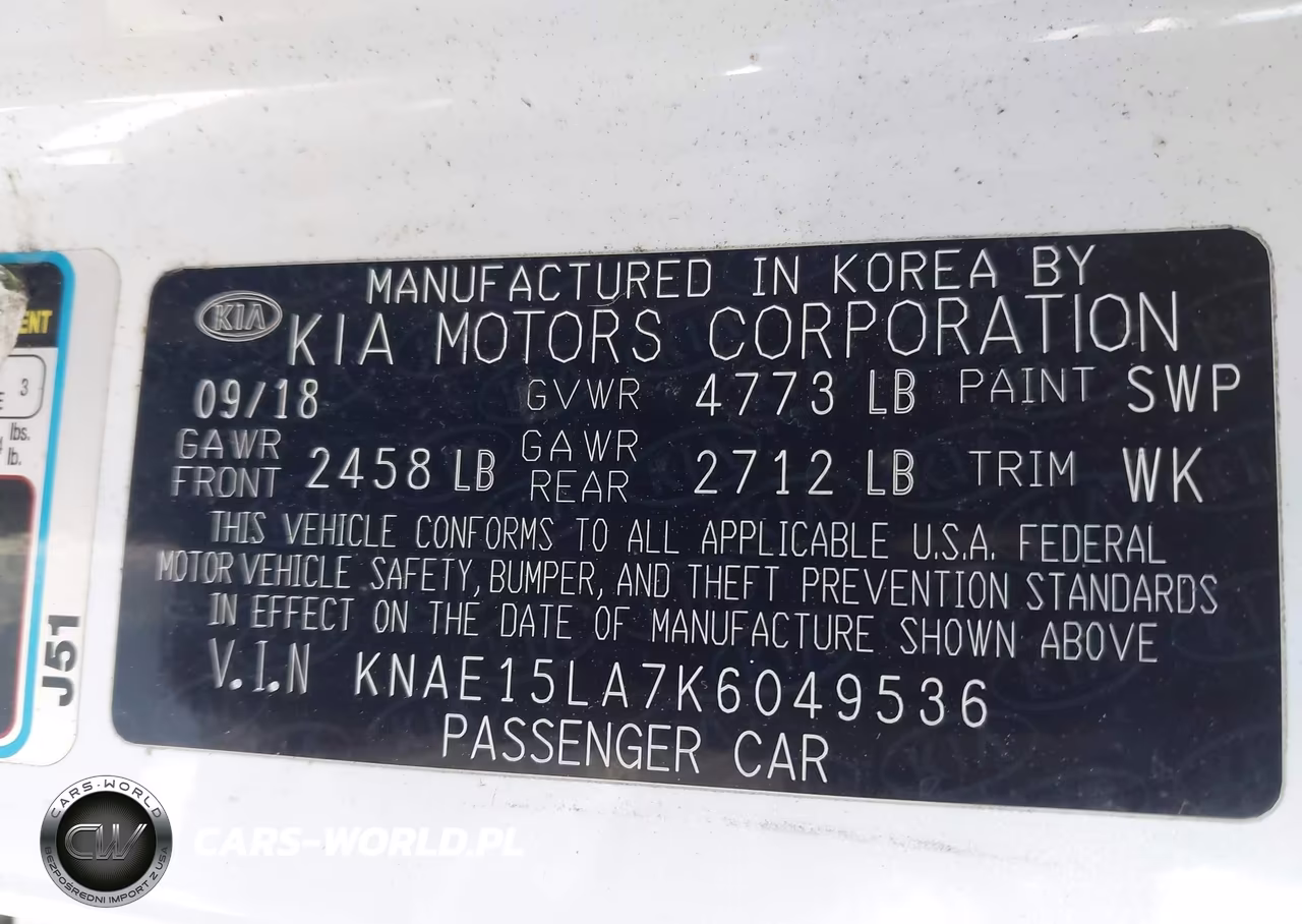 2019 Kia Stinger VIN:KNAE15LA7K6049536 - 9