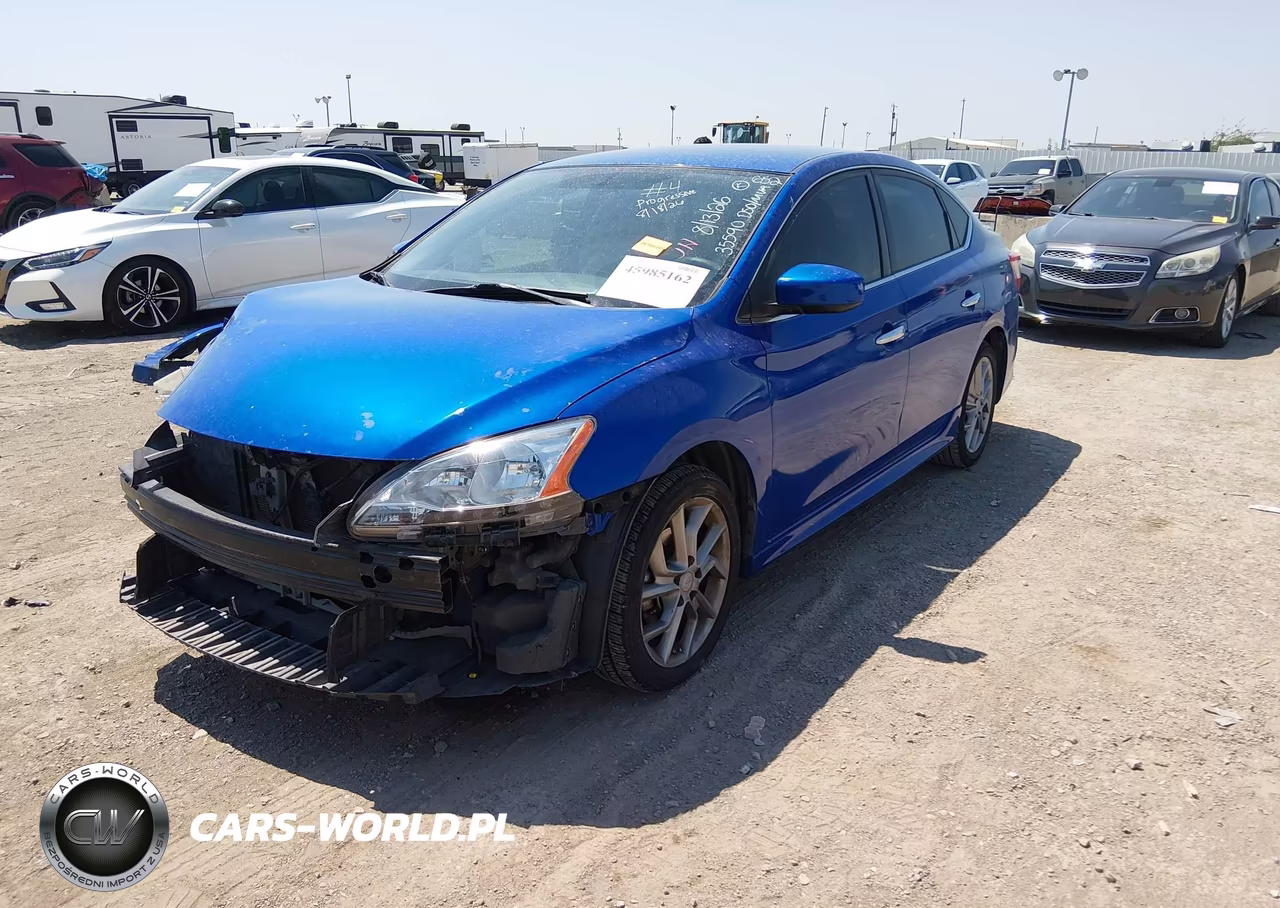 2013 Nissan Sentra Sr VIN:3N1AB7AP5DL715659 - 2