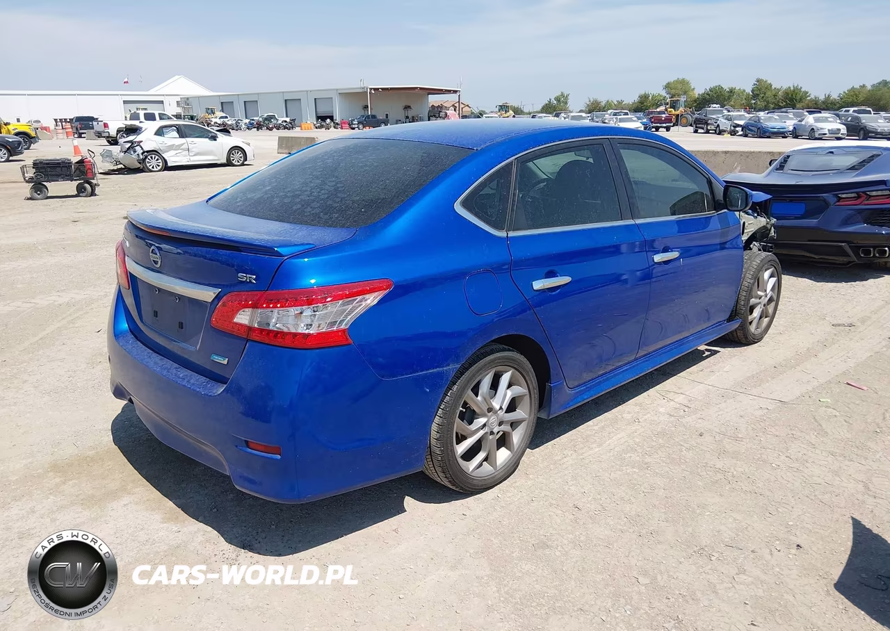 2013 Nissan Sentra Sr VIN:3N1AB7AP5DL715659 - 4