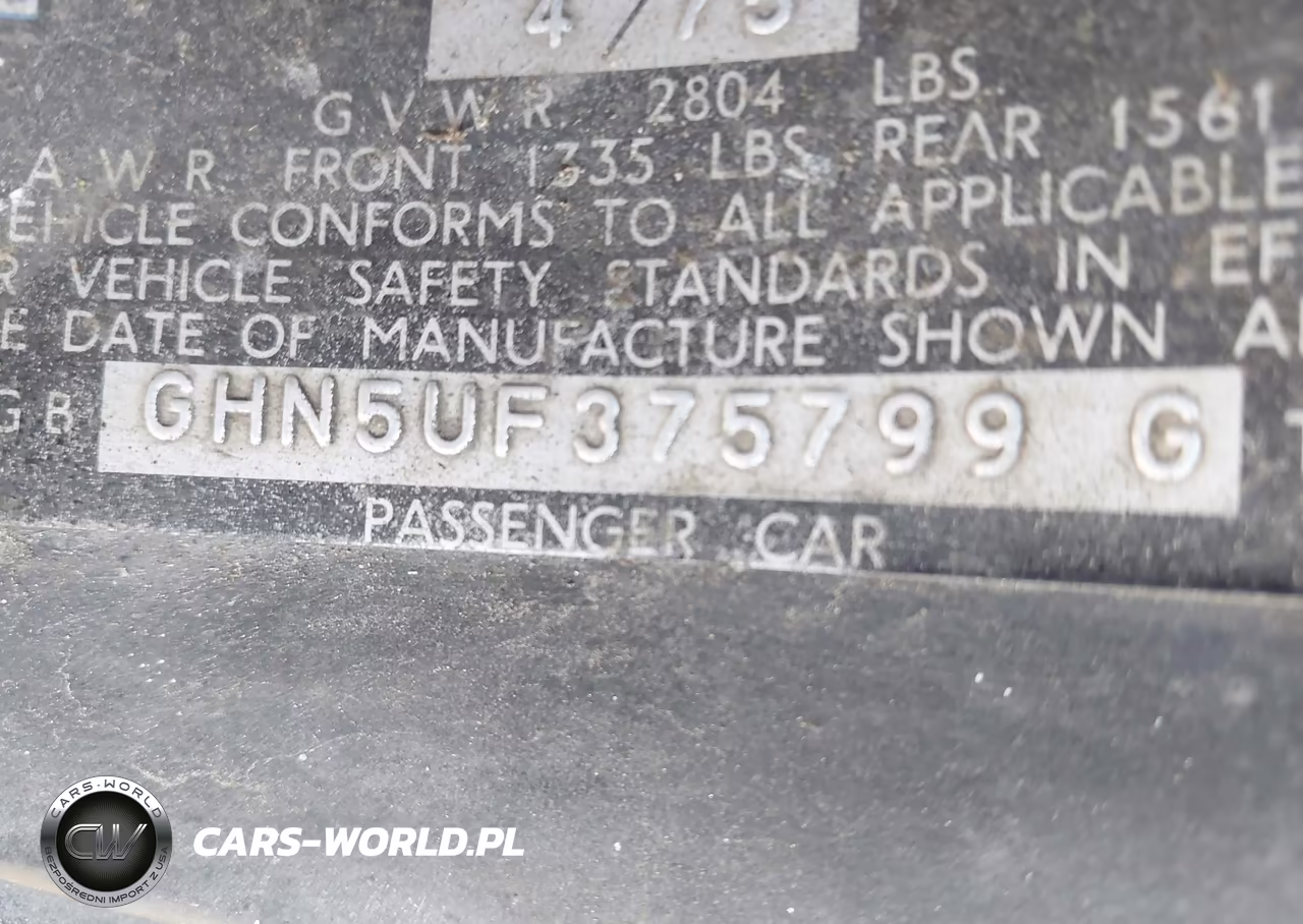 1975 Mgb Convertible VIN:GHN5UF375799G - 9