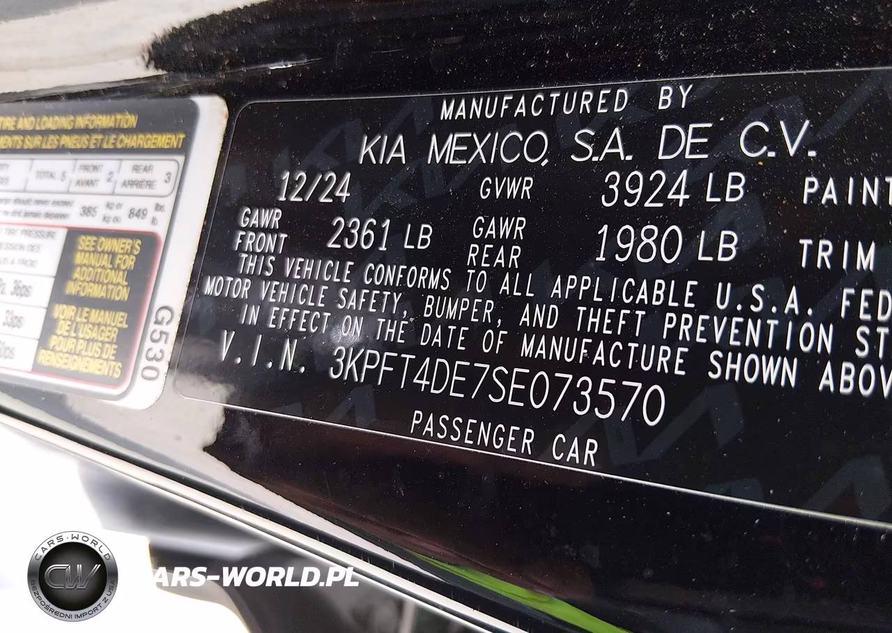 2025 Kia K4 Lx VIN:3KPFT4DE7SE073570 - 9