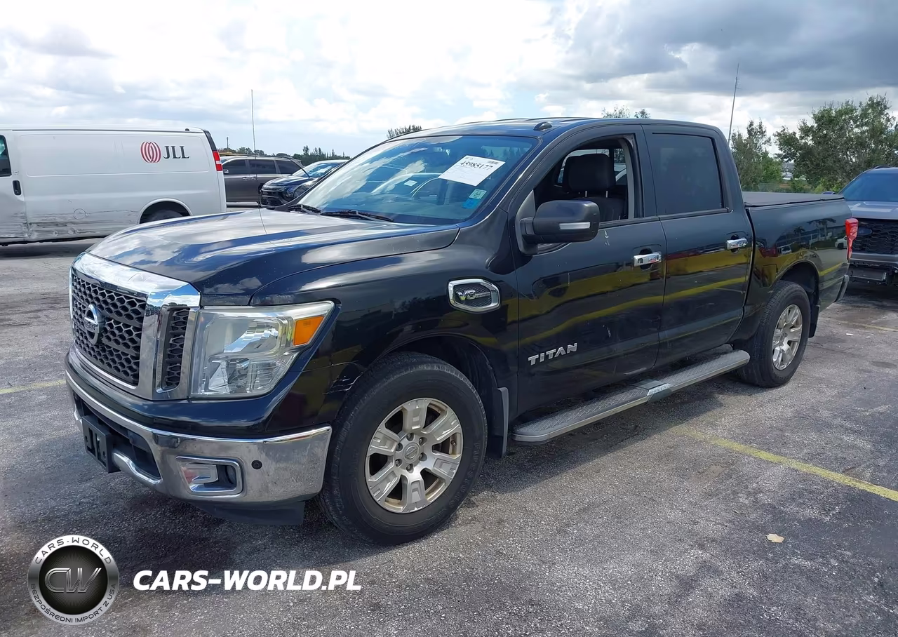 2017 Nissan Titan Sv VIN:1N6AA1E6XHN563766 - 2