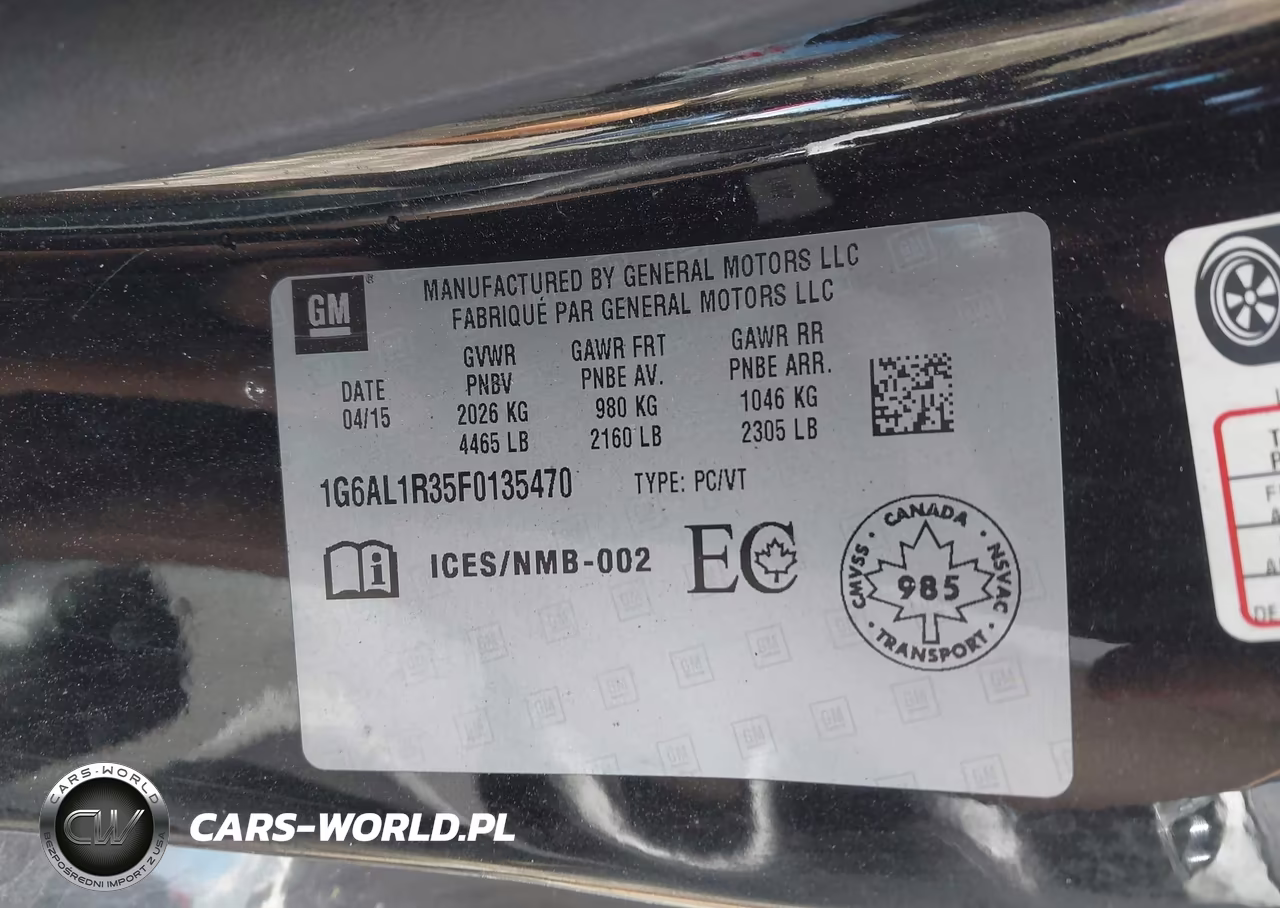 2015 Cadillac Ats Premium VIN:1G6AL1R35F0135470 - 9