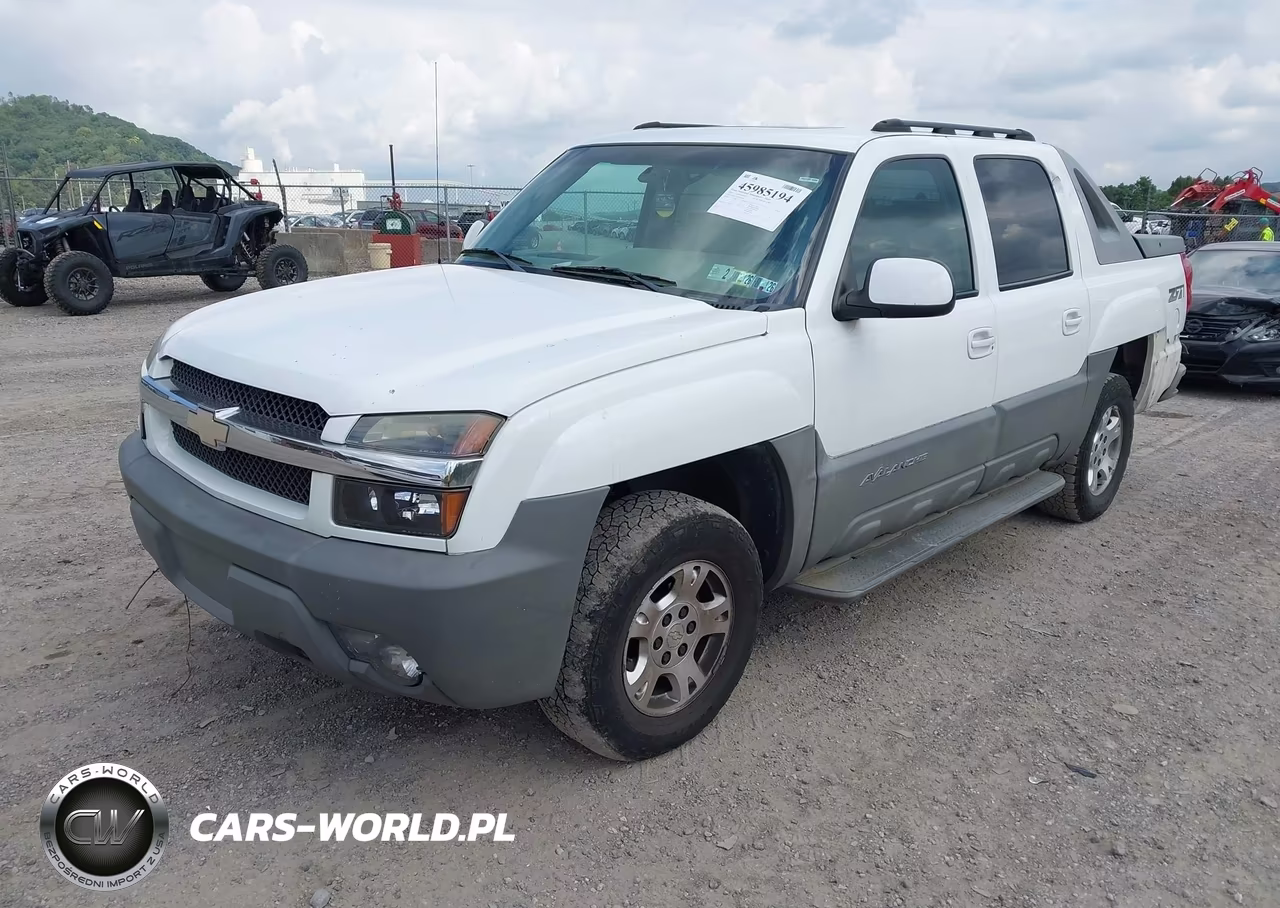 2002 Chevrolet Avalanche 1500 VIN:3GNEK13T12G350819 - 2