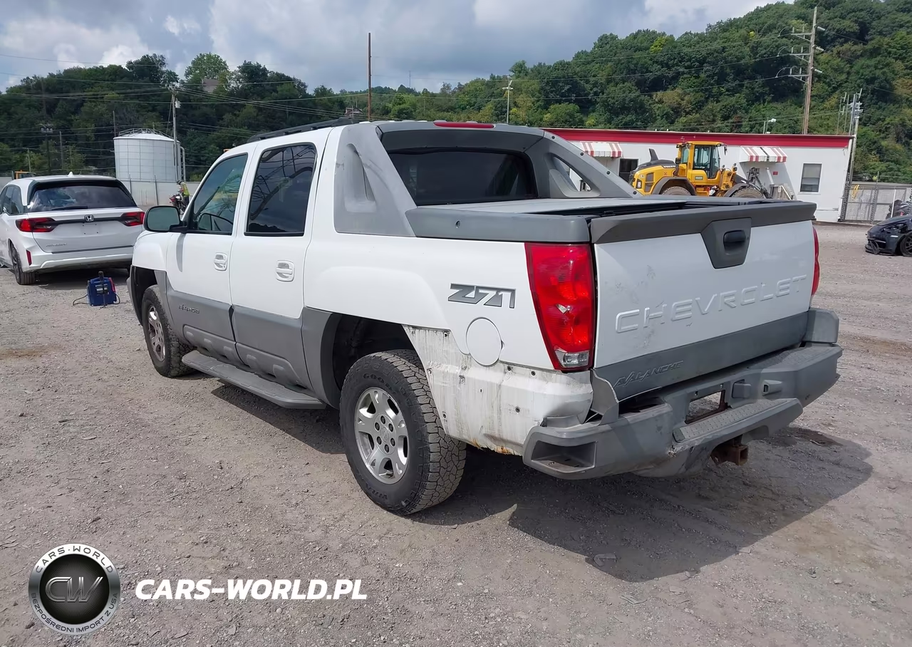 2002 Chevrolet Avalanche 1500 VIN:3GNEK13T12G350819 - 3