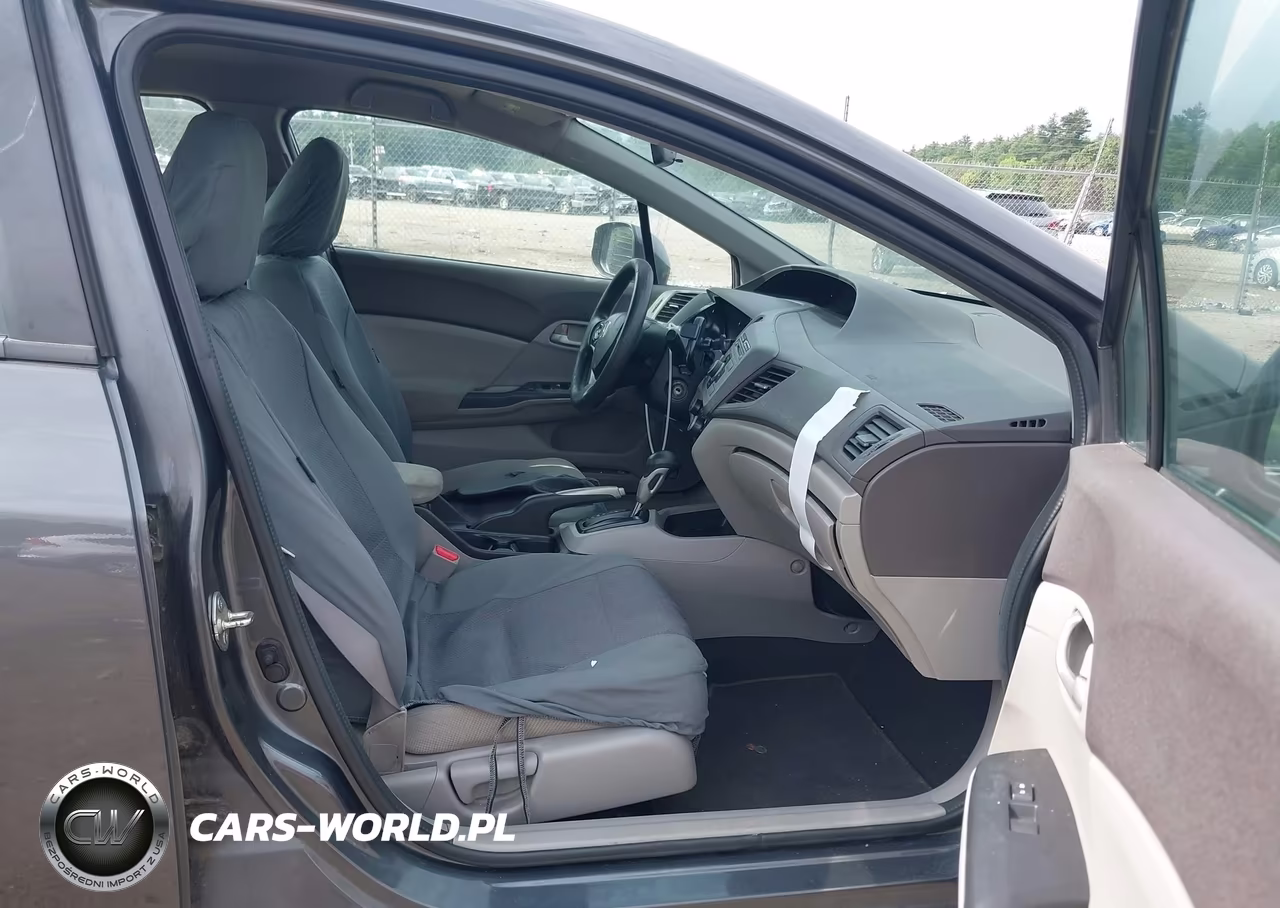 2012 Honda Civic Lx VIN:2HGFB2F55CH558091 - 5