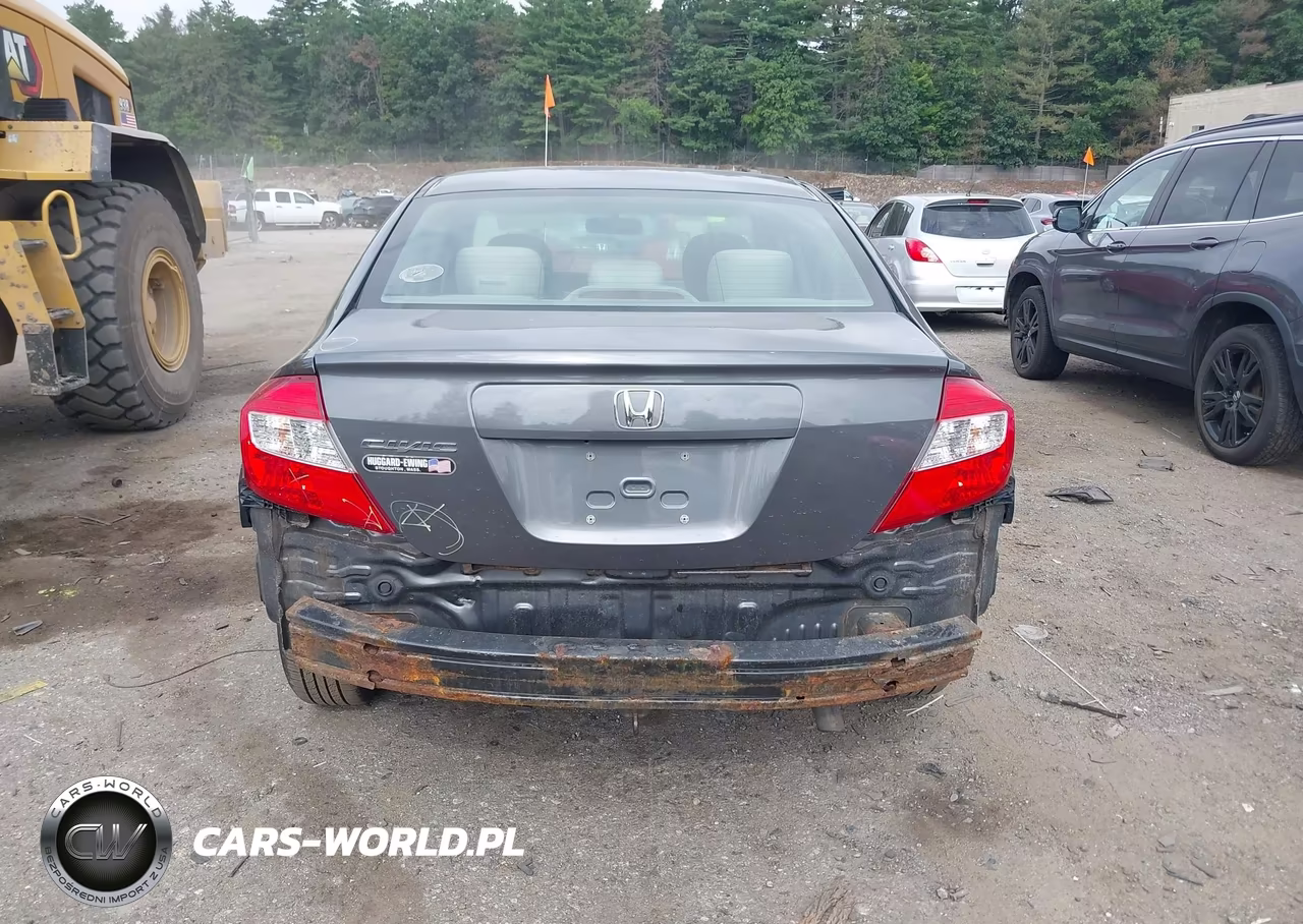 2012 Honda Civic Lx VIN:2HGFB2F55CH558091 - 6