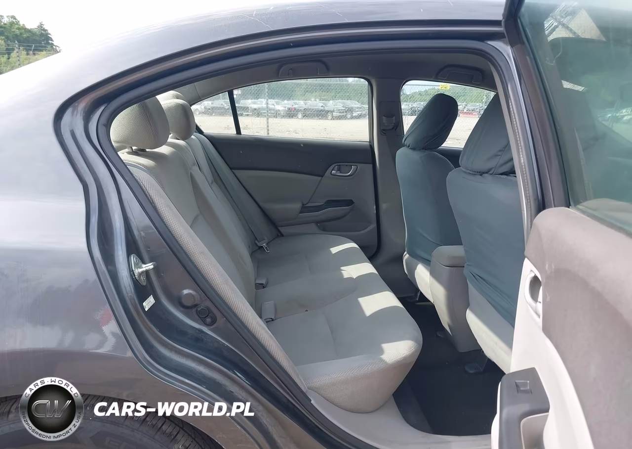 2012 Honda Civic Lx VIN:2HGFB2F55CH558091 - 8