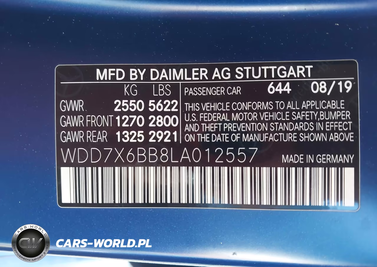 2020 Mercedes-Benz Amg Gt 53 VIN:WDD7X6BB8LA012557 - 9