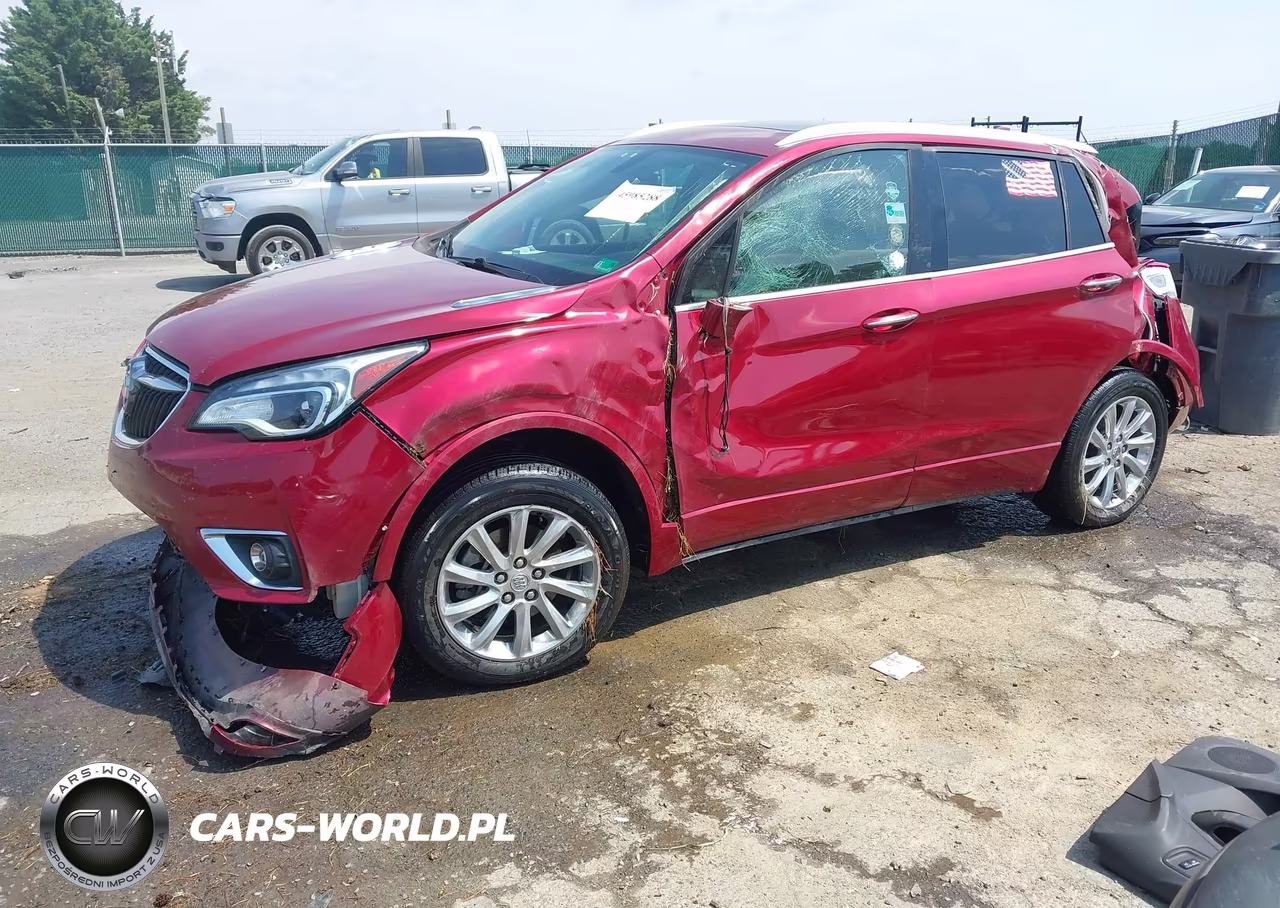 2019 Buick Envision Awd Essence VIN:LRBFX2SA9KD006512 - 2