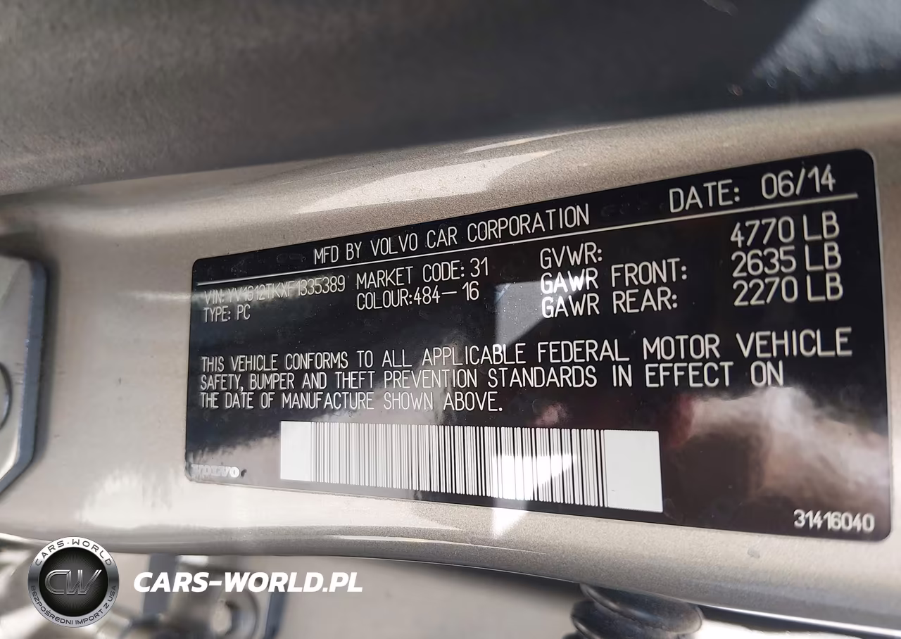 2015 Volvo S60 T5 Premier VIN:YV1612TKXF1335389 - 6