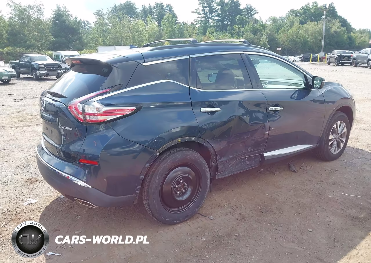 2015 Nissan Murano Sv VIN:5N1AZ2MH0FN270455 - 4