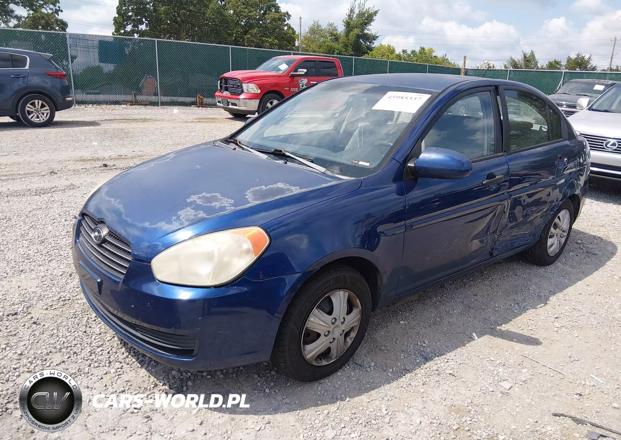 2009 Hyundai Accent Gls VIN:KMHCN46CX9U313324 - 2