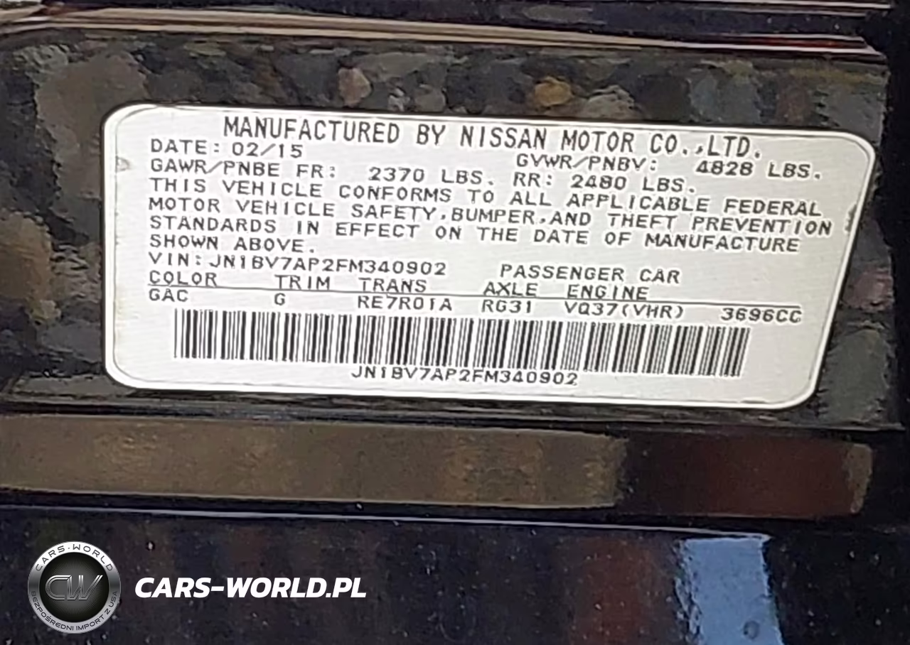 2015 Infiniti Q50 Premium VIN:JN1BV7AP2FM340902 - 9