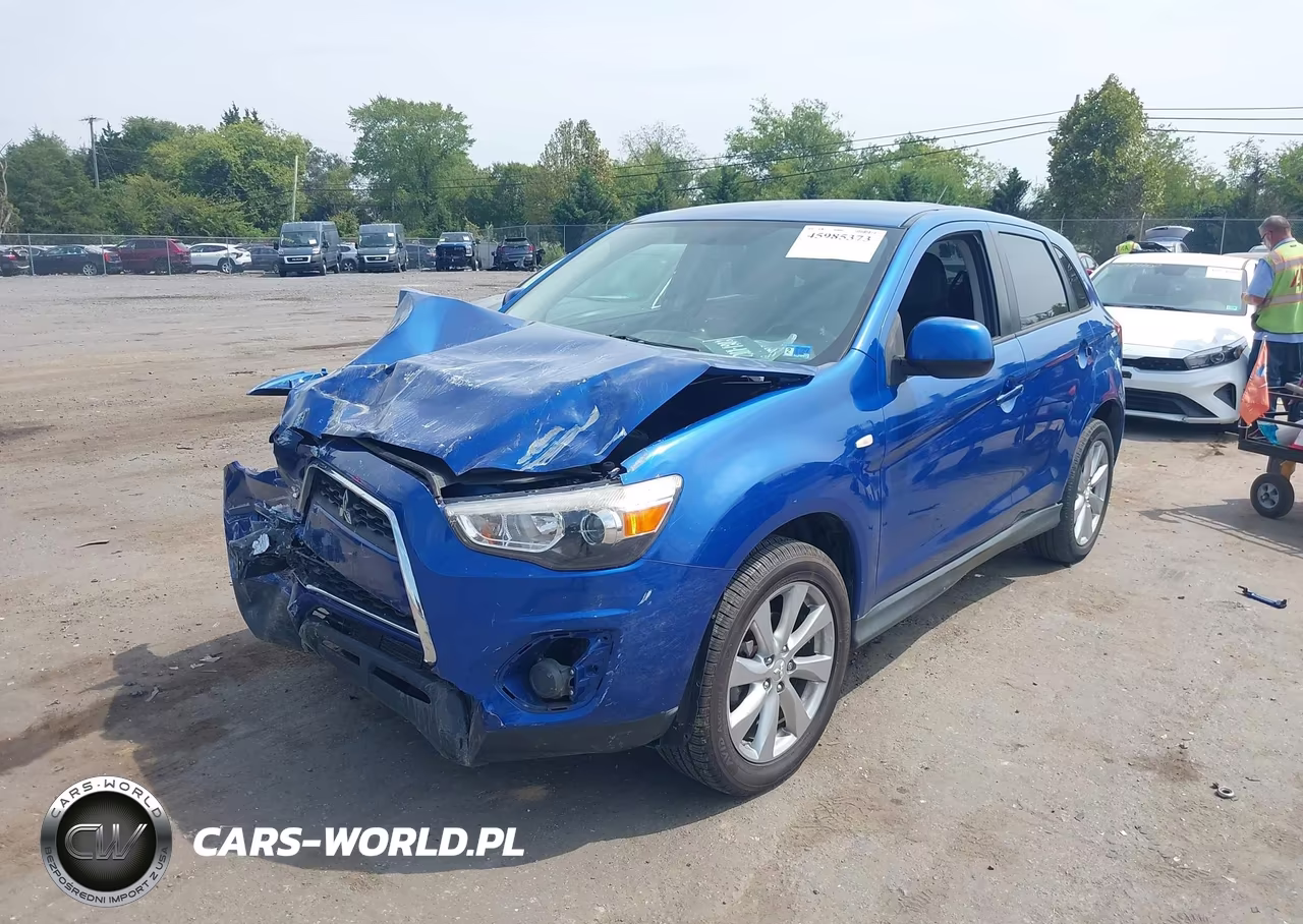 2015 Mitsubishi Outlander Sport Es VIN:4A4AR3AU8FE054356 - 2